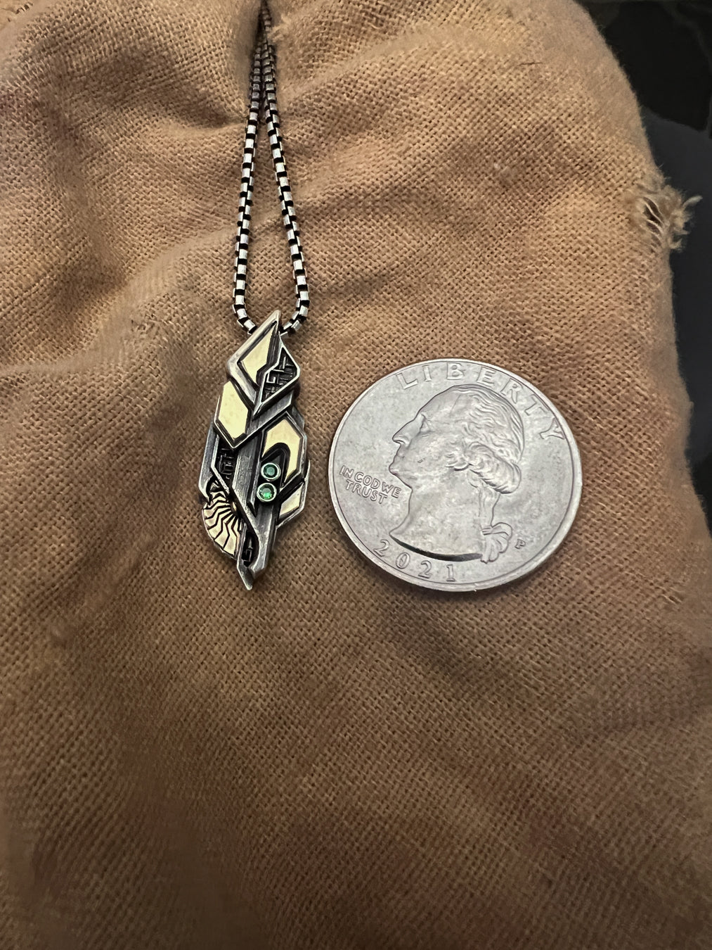 Tsavorite Garnets in Sterling & 18kt Gold